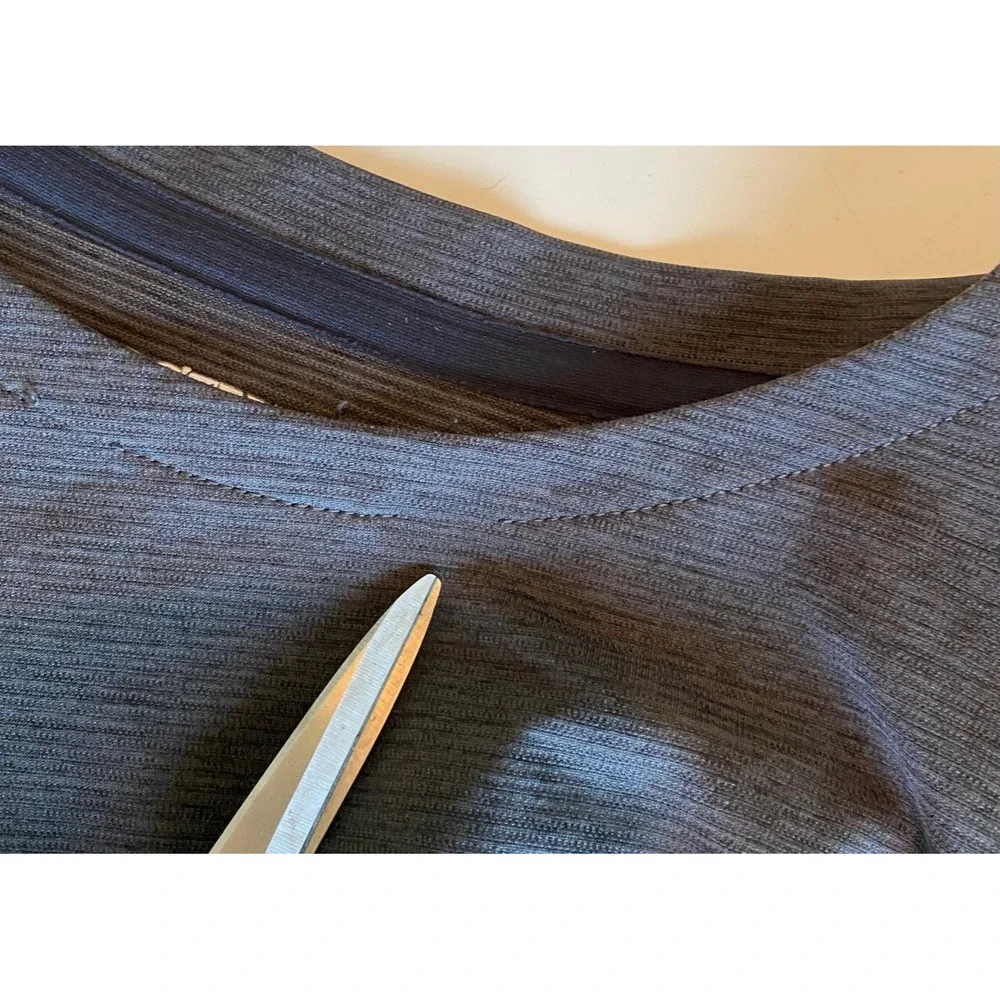 Arcteryx Cormac Crewneck Shirt Mens XL Heathered Black Gorpcore Performance